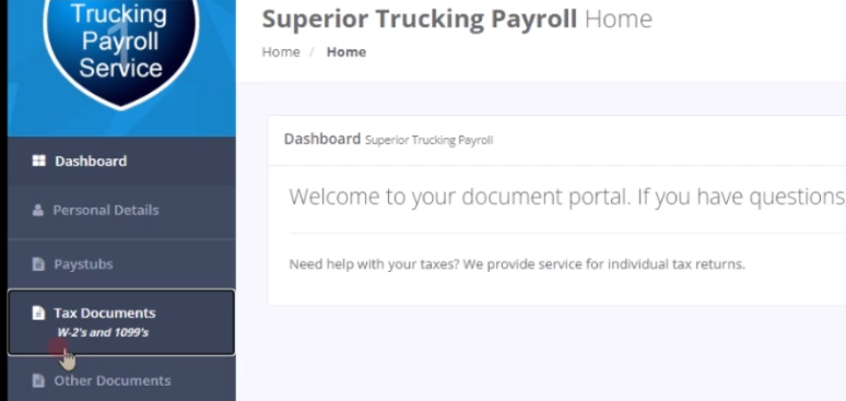 tax documents, w2, 1099, truckingpaychecks
