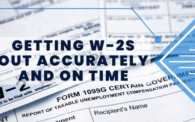 Getting W-2’s Out Accurately and on Time