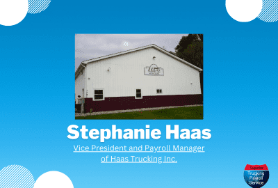 Haas Trucking Inc. Testimonial